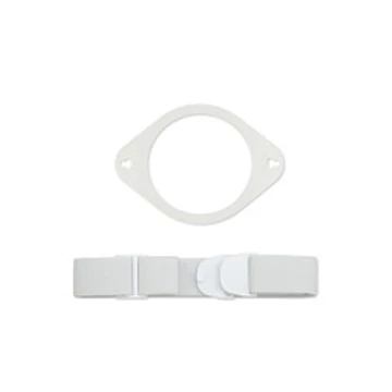 09075-0000 Dansac Sztómazsákrögzítő Öv Pack készlet (1 db fehér öv és 5 db műanyag karika)