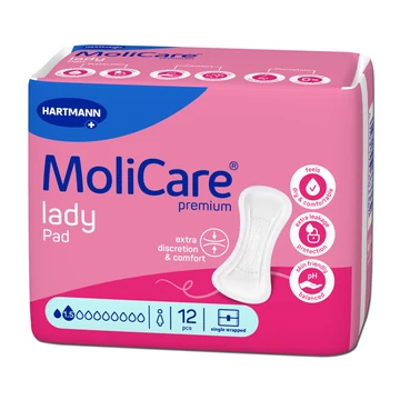 MoliCare® Premium lady Pad női betét (1,5 csepp; 12 db)