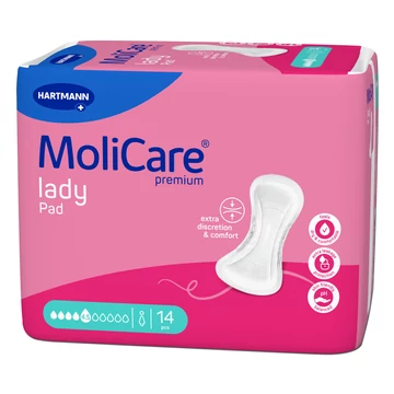 MoliCare® Premium Lady Pad női betét (4,5 csepp; 14 db)