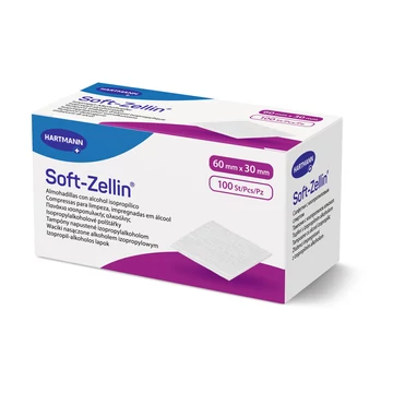 Soft-Zellin® alkoholos törlő 60x30mm (100db)