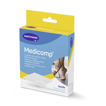 Medicomp® nemszőtt sebfedő (7,5x7,5 cm; 5x2 db)