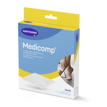 Medicomp® nemszőtt sebfedő (10x10 cm; 5x2 db)