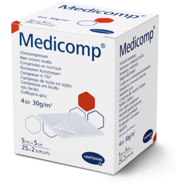Medicomp® nem szőtt steril sebfedő (5x5 cm; 50 db)