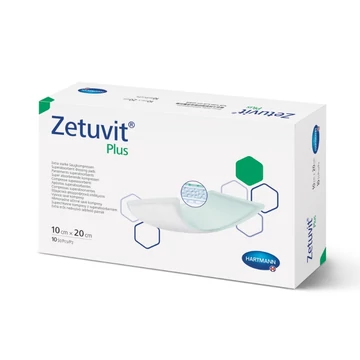 Zetuvit® Plus szuperabszorbens sebpárna (10x20 cm; 10 db)