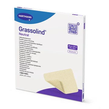 Grassolind® kenőcsös sebfedő (20x20 cm; 10 db)