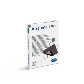 Atrauman® Ag ezüsttartalmú sebfedő (5x5 cm; 10 db)