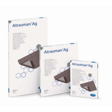 Atrauman® Ag ezüsttartalmú sebfedő (10x10 cm; 10 db)