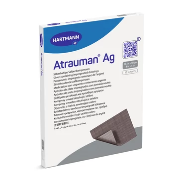 Atrauman® Ag ezüsttartalmú sebfedő (10x10 cm; 10 db)