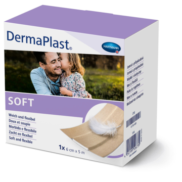 DermaPlast® SOFT sebtapasz tekercsben (6 cmx5 m; 1 db)