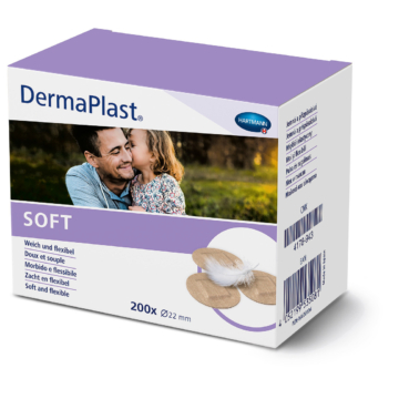 DermaPlast® SOFT sebtapasz, kerek (200db)