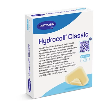 Hydrocoll® Classic hidrokolloid kötszer (5x5 cm; 10 db)