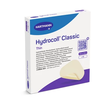 Hydrocoll® Classic Thin vékony hidrokolloid kötszer (10x10 cm; 10 db)