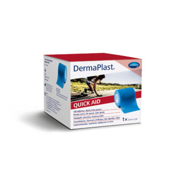 DermaPlast® Quick Aid öntapadó sebtapasz (6cmx2m kék; 1 db)