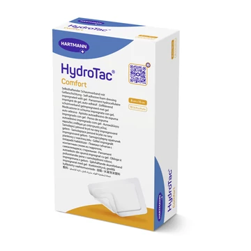 HydroTac® Comfort géllel impregnált habkötszer (8x15 cm; 10 db)
