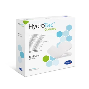 HydroTac® Concave géllel impregnált habkötszer (18x18,5 cm; 10 db)