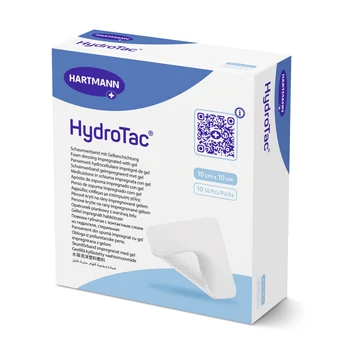 HydroTac® géllel impregnált habkötszer (10x10 cm; 10 db)