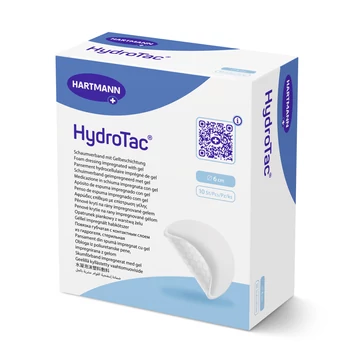 HydroTac® géllel impregnált habkötszer (6 cm kerek; 10 db)