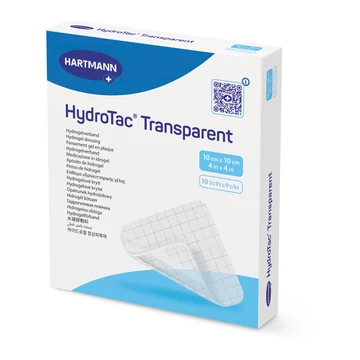 HydroTac® Transparent hidrogél kötszer (10x10cm; 10 db)