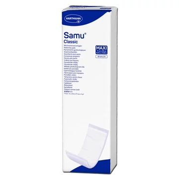 Samu® Classic Maxi nőgyógyászati betét (11x35 cm; 10 db)
