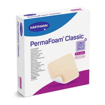 PermaFoam® Classic habszivacs kötszer (20x20 cm; 10 db)
