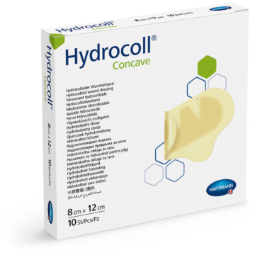 Hydrocoll® concave hidrokolloid kötszer (8x12 cm; 10 db)