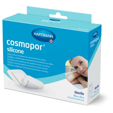 Cosmopor® silicone sebtapasz (10x8 cm; 5 db)