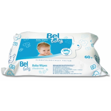 Bel baby nedves törlőkendő (60 db)