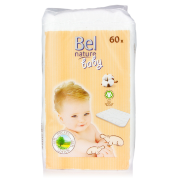 Bel nature baby száraz törlőkendő (60 db)