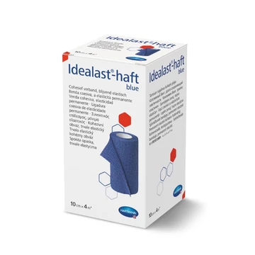 Idealast®-haft öntapadó kompressziós pólya kék (10cmx4m; 1 db)