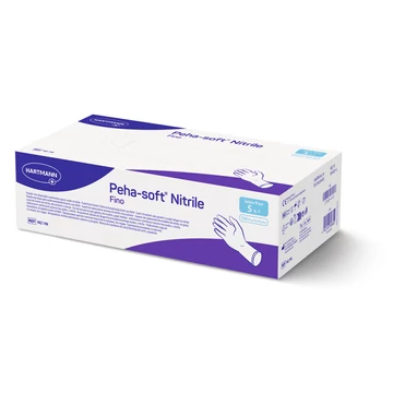 Peha-soft® nitrile fino vizsgálókesztyű (S; 150 db)