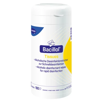 Bacillol® Tissues felületfertőtlenítő törlőkendő