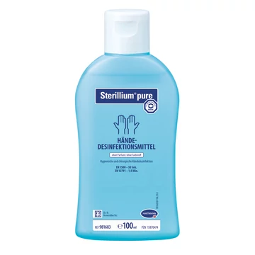 Sterillium® pure kézfertőtlenítőszer (100 ml; 1 db)