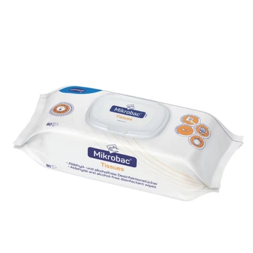 Mikrobac® Tissues felületfertőtlenítő törlőkendő (80db)
