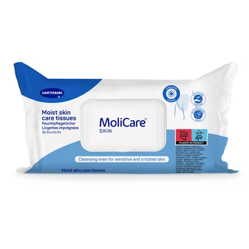 MoliCare® SKIN nedves törlőkendő (50 db)