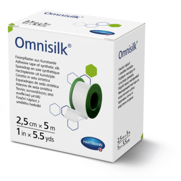 Omnisilk® ragtapasz (2,5cmx5m; 1 db)