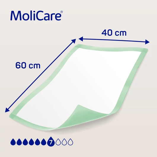 MoliCare® Premium Bed Mat 7 csepp alátét (40x60 cm; 30 db)
