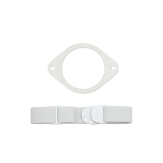 09075-0000 Dansac Sztómazsákrögzítő Öv Pack készlet (1 db fehér öv és 5 db műanyag karika)
