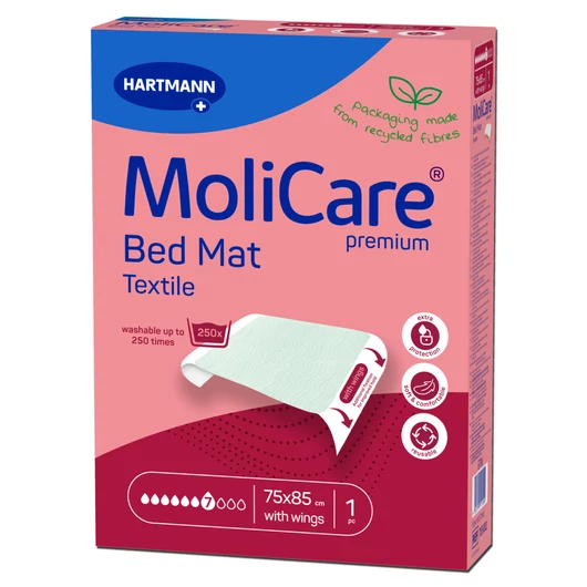 MoliCare® Premium Bed Mat Textil szárnyas 7 csepp