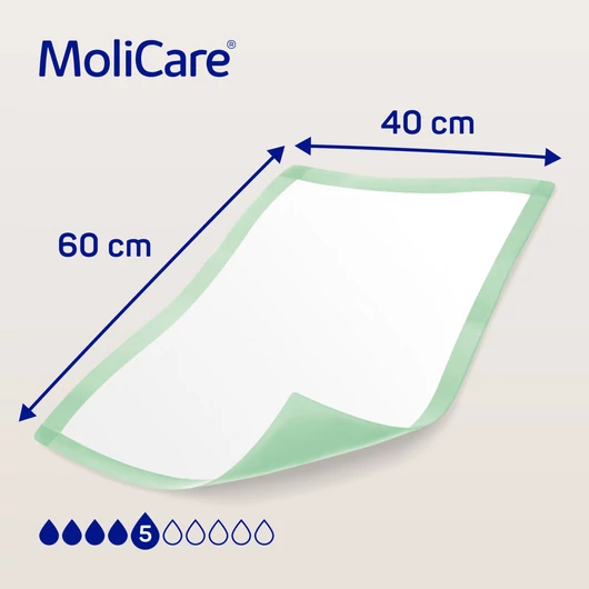 MoliCare® Premium Bed Mat 5 csepp alátét (40x60 cm; 30 db)