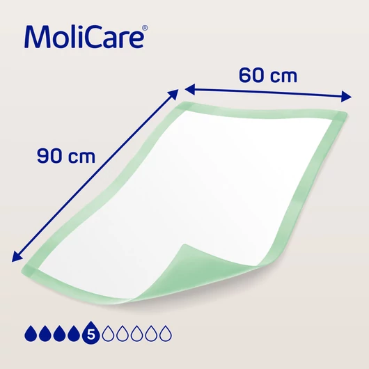 MoliCare® Premium Bed Mat 5 csepp alátét (60x90 cm; 30 db)