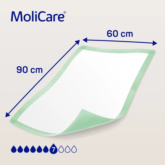 MoliCare® Premium Bed Mat 7 csepp alátét (60x90 cm; 30 db)