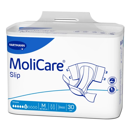 MoliCare Slip extra plus 6 csepp pelenka (M; 30 db)