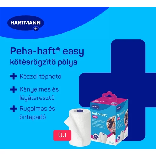 Peha-haft® easy öntapadó kötésrögzítő pólya (6 cm x 4 m; 1 db)