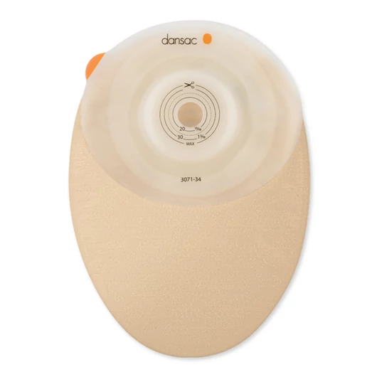 Dansac NovaLife TRE 1 Closed Midi Soft Convex 3071-34 zárt, kivágható 15-34mm, 430ml, testszínű, ablakos (10db/doboz)