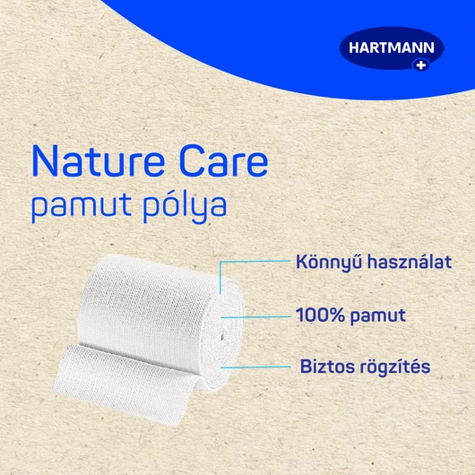 Nature Care pamut pólya 6cmx5m (1db)