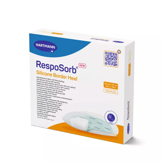 RespoSorb® Silicone Border Heel (25x25 cm; 10 db)
