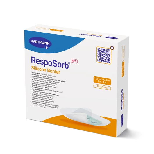 RespoSorb®  Silicone Border (17,5x17,5 cm; 10 db)