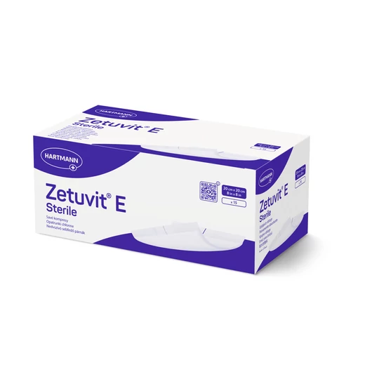 Zetuvit® E nedvszívó sebpárna steril (20x20 cm; 15 db)