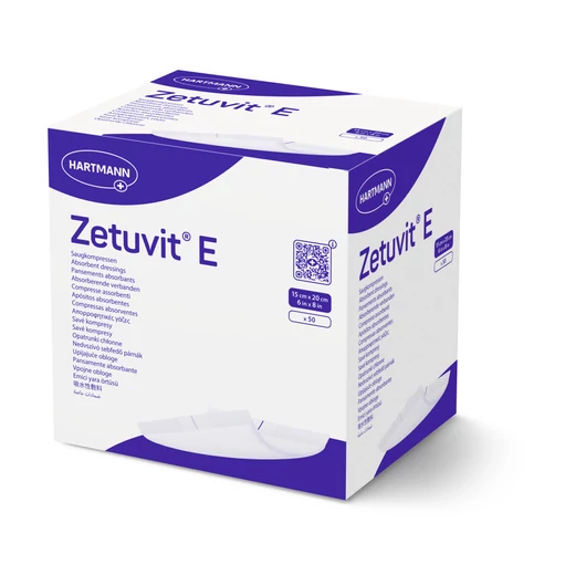 Zetuvit® E nedvszívó sebpárna nem steril (15x20 cm; 50 db)
