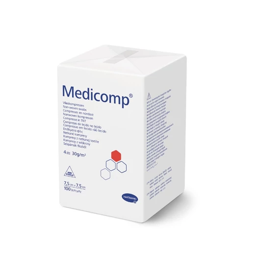 Medicomp® sebfedő (7,5x7,5 cm; 100 db)